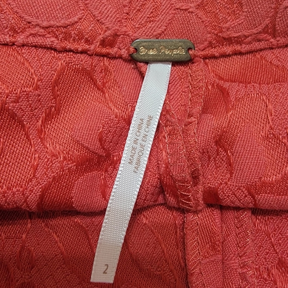 Free People Floral Lace Ruffle Skirt - Picture 6 of 8